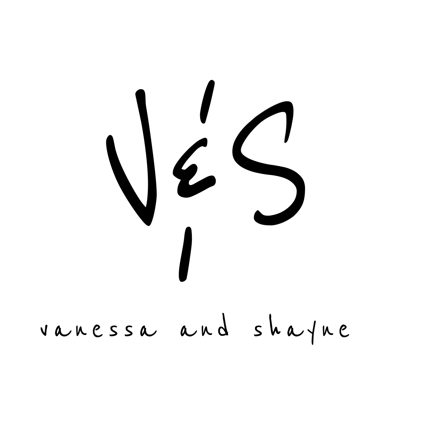 Vanessa & Shayne logo