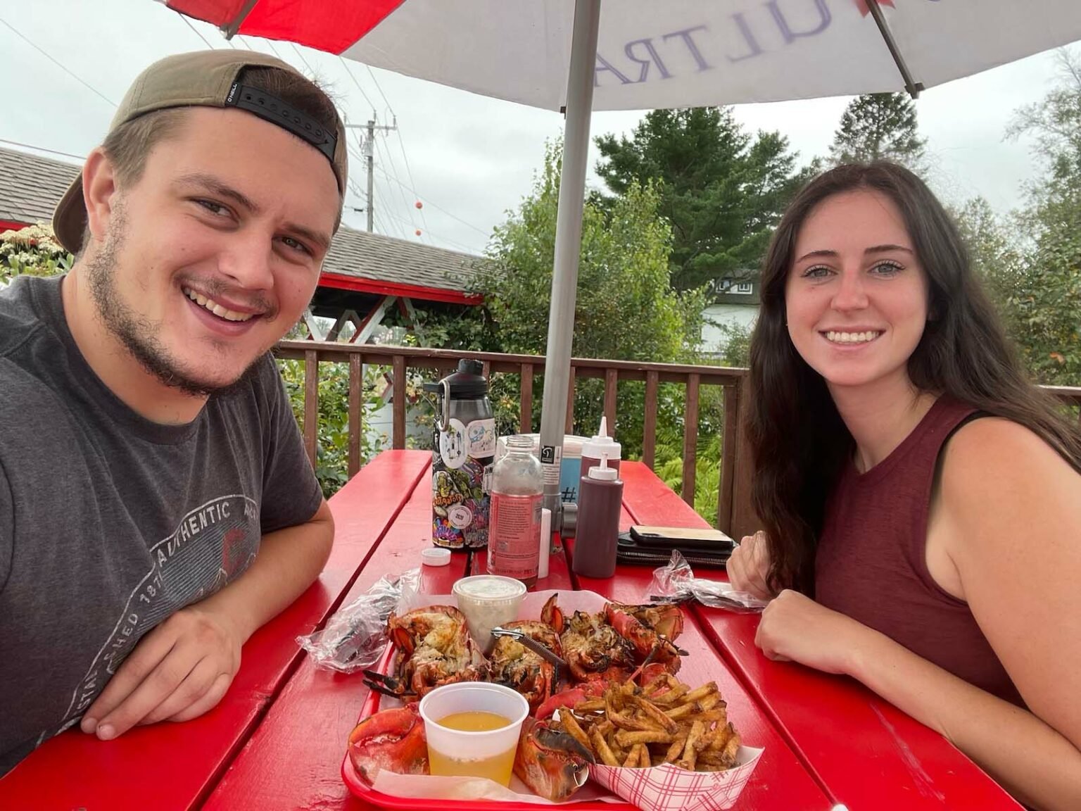 Shayne and Vanessa in Maine